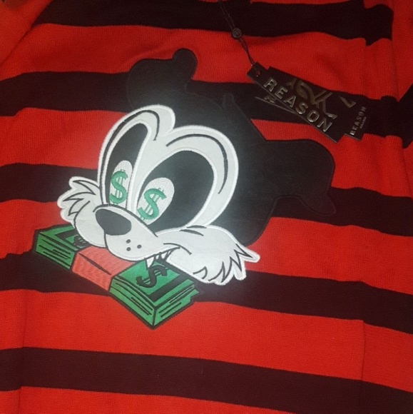 🚫SOLD!🚫New Dynasty stripe knit crewneck L - Picture 4 of 8